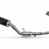 GPR escape compatível com Yamaha YZF R7 2021-2024, M3 Black Titanium, Escape completo, não legal para países da UE, com db killer removível 