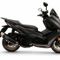 GPR escape compatível com Zontes M 125 2022-2024, Furore-X Scooter, Sistema homologado,legal, linha completa, incluindo db killer removível mais coletor 