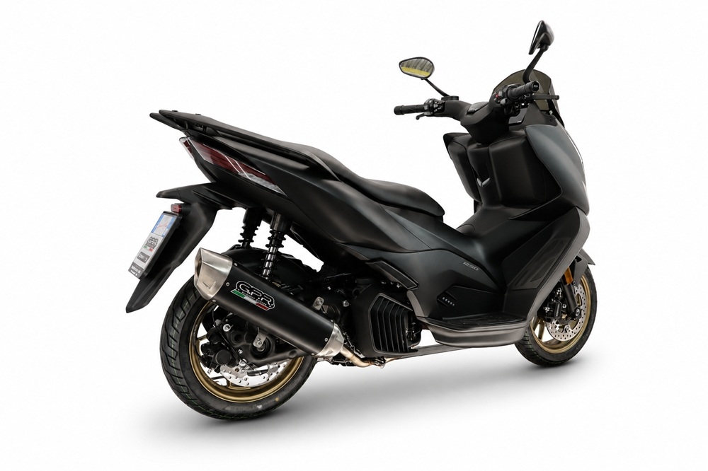 GPR escape compatível com Zontes M 125 2022-2024, Furore-X Scooter, Sistema homologado,legal, linha completa, incluindo db killer removível mais coletor 