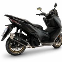 GPR escape compatível com Zontes M 125 2022-2024, Furore-X Scooter, Sistema homologado,legal, linha completa, incluindo db killer removível mais coletor 