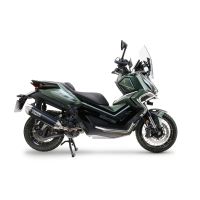 GPR escape compatível com Zontes 365G 2024-2026, Furore-X Scooter, Sistema de escapamento de corrida incluindo tubo de ligação específico com dbkiller 