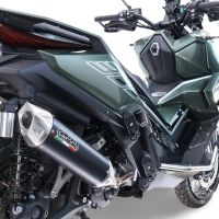 Escape compatível com Zontes 365E 2024-2026, Furore-X Scooter, Sistema de escapamento de corrida incluindo tubo de ligação específico com dbkiller 