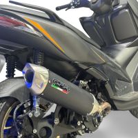 GPR escape compatível com  Zontes 365K 2024-2026, Furore-X Scooter, Silenciador homologado para ruído, com catalisador 