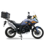 GPR TECH compatível com Zontes 703 F 2025/2026 Top Case Alpi-Tech em alumínio, cor preta com placa específica incluída Capacidade Litros 35