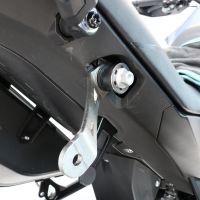 GPR escape compatível com  Zontes 703 F 2025-2026, Hyper Sonic Titanium, Escape legal, homologado, silenciador com db killer removível e tubo de ligação específico 