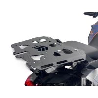 GPR TECH compatível com Zontes 703 F 2025/2026 Placa de encaixe específica Top Case ALPITECH 35-45-55 LT compatível com bagageiro original, aço inox com 4 pontos de ancoragem